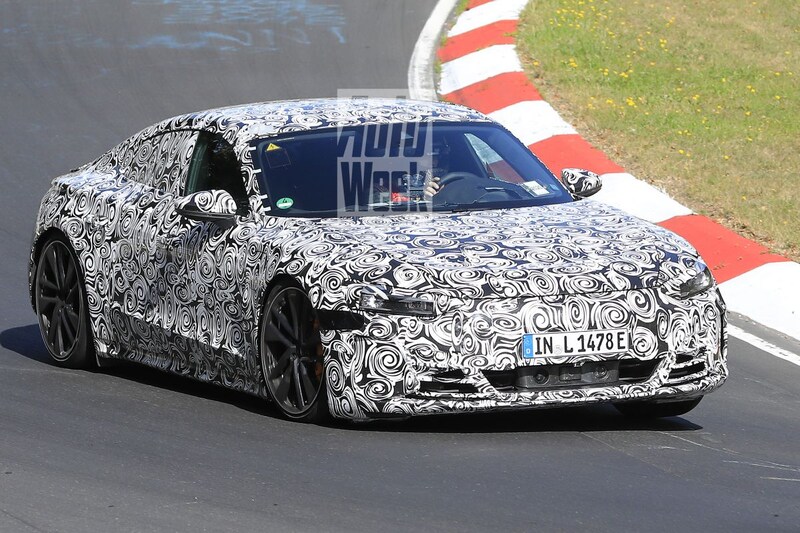 Audi e-tron GT spionage