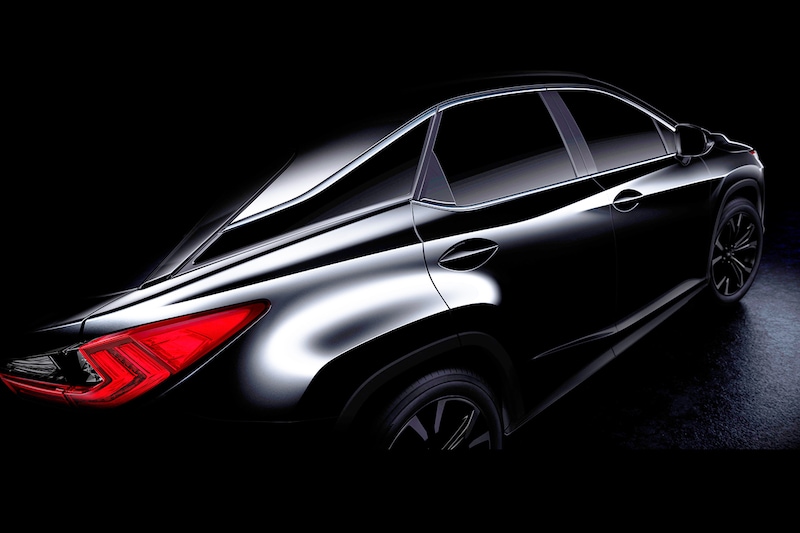 Lexus RX teaser