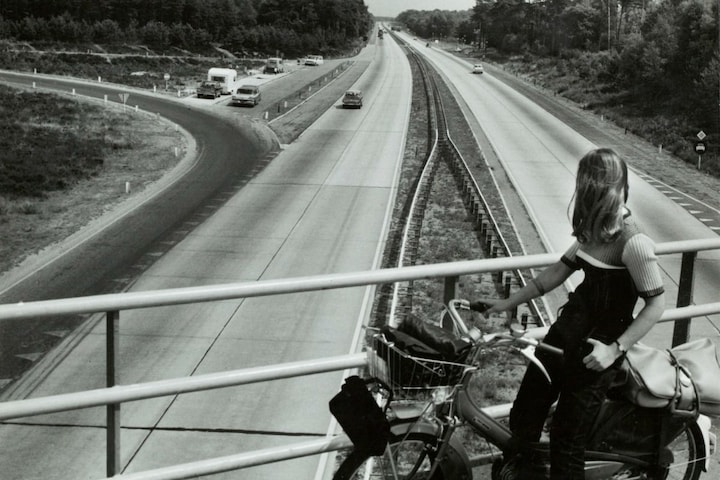 Eerste autosnelwegen A12 Oosterbeek, 1961