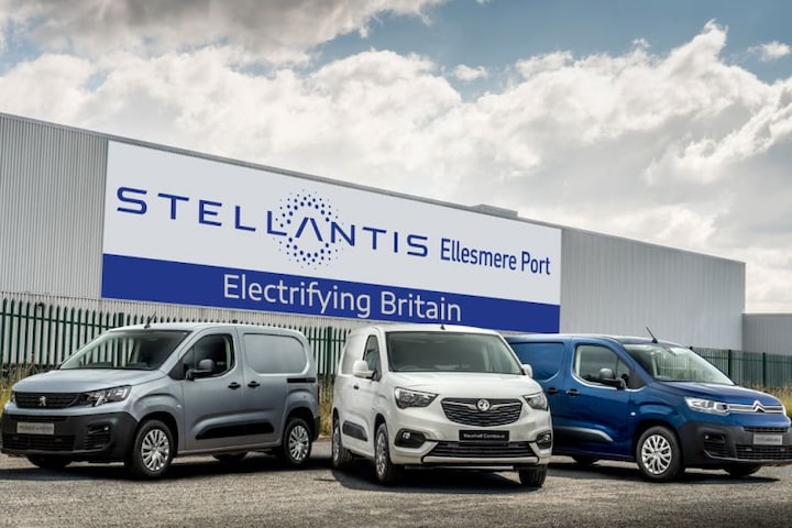 Productie elektrische busjes Stellantis naar Britse Ellesmere Port