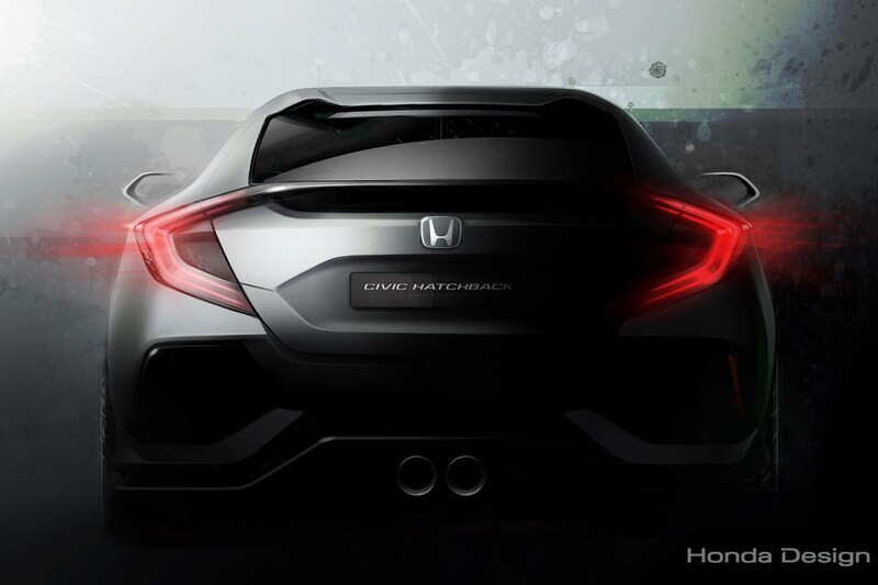 Honda teast volgende Civic in Genève