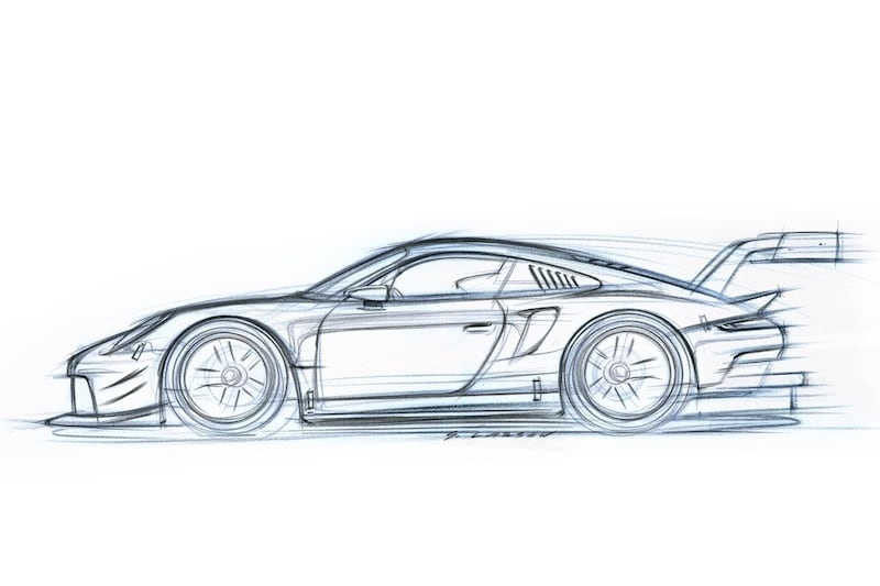 Porsche teast 911 RSR