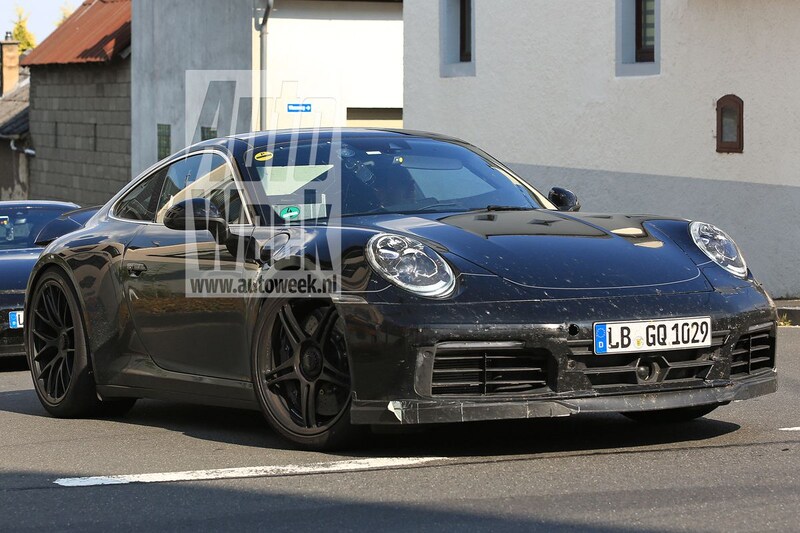 Nieuwe Porsche 911 GTS gesnapt