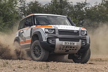 Land Rover Defender als rallykanon dankzij Bowler