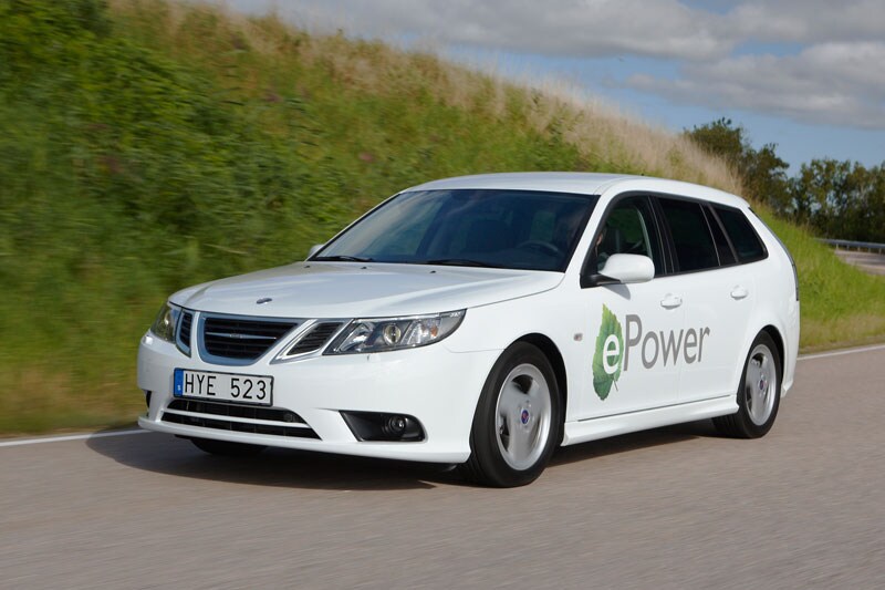 Saab 9-3 ePower: geëlektrificeerde SportEstate 