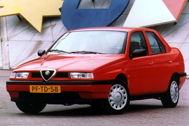 How the Alfa Romeo 155 came to fruition late