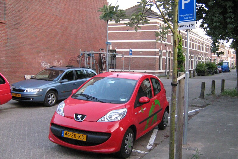 Steeds meer deelauto's in Nederland