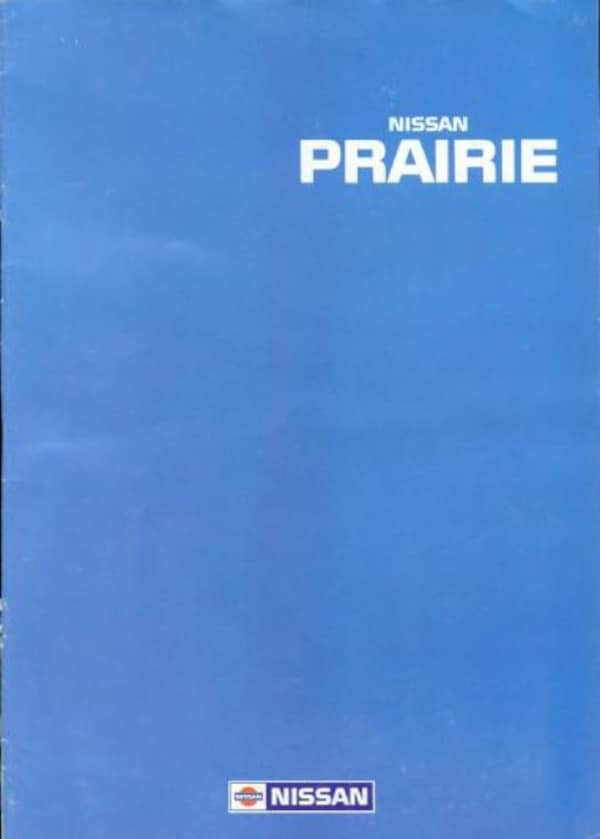 Nissan Prairie 1.8sgl,2.0sgl