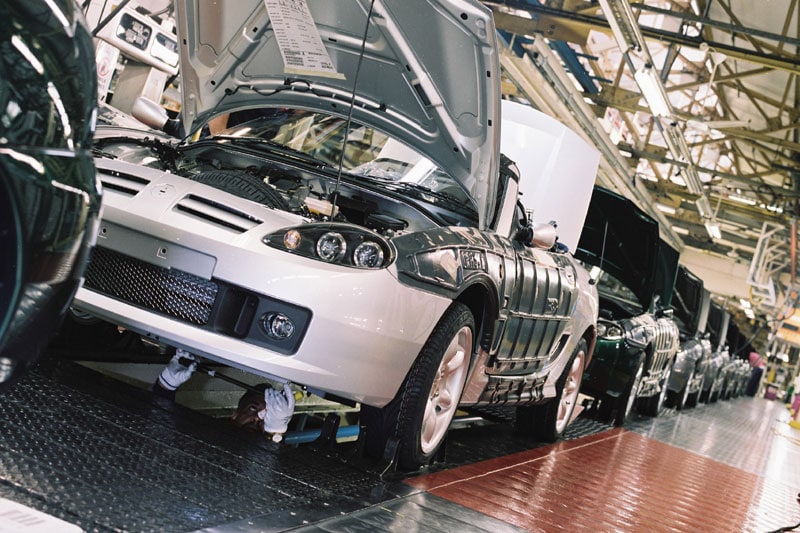 'MG Rover-productie blijft in Longbridge'