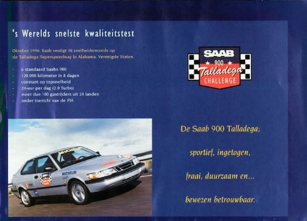 Saab 900 Talladega Challenge,talladega,turbo Talla