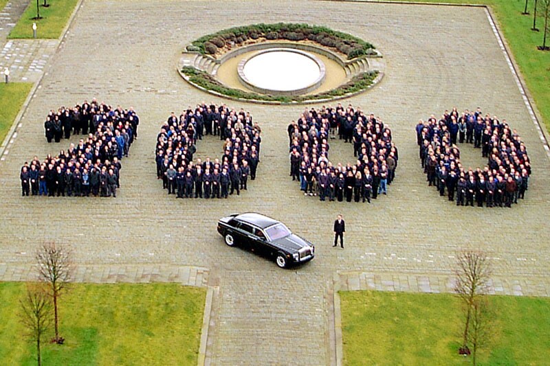 Tweeduizendste Rolls-Royce Phantom