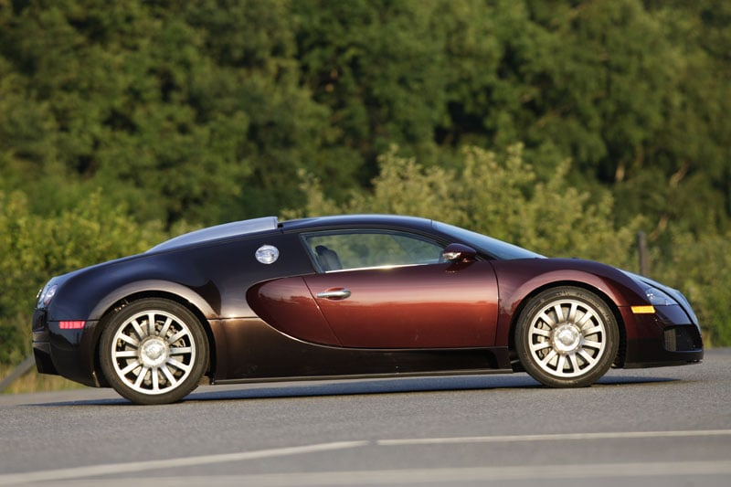 Teller Bugatti Veyron staat op zestig