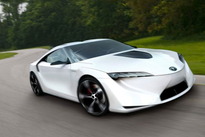Hybride sportwagen van Toyota