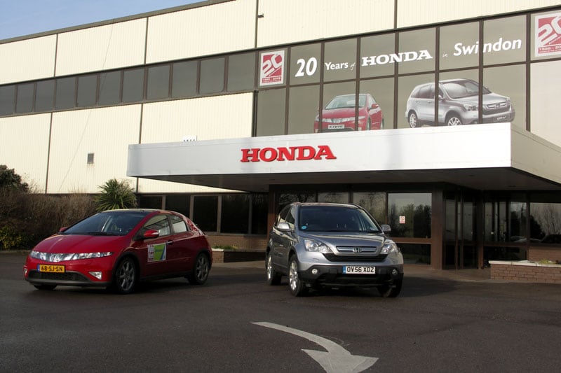 Honda sluit Swindon-fabriek vier maanden