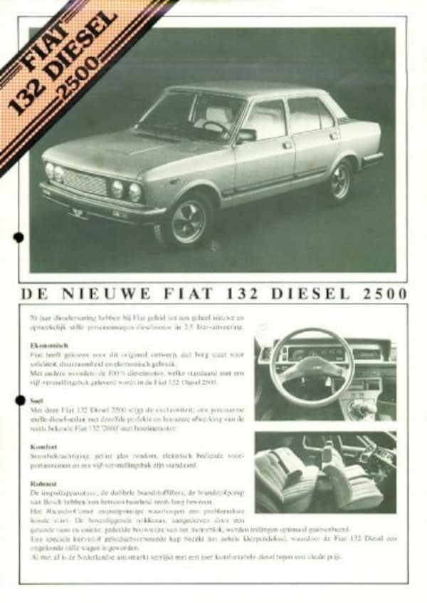 Fiat 132 2500 Diesel