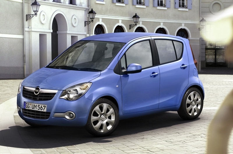 Opel Agila sneak preview