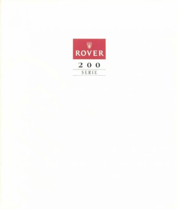 Rover 200 220 Gti,214 Si,sli,gsi,216 Gsi,218 Gsd