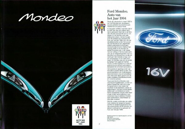 Ford Mondeo Mirage, Clx, Gt, Glx, Ghia, Si