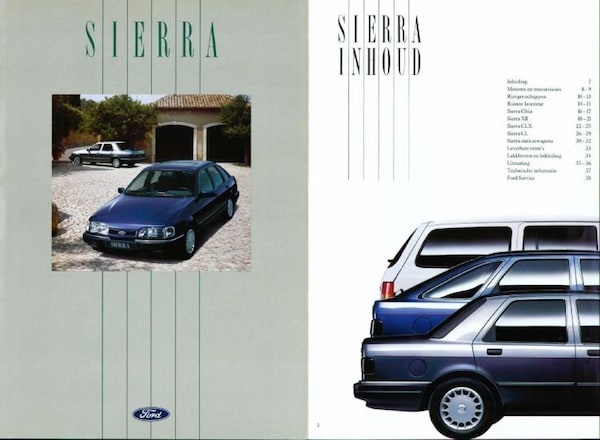 Ford Sierra Clclx, Ghia, Xr 4x4