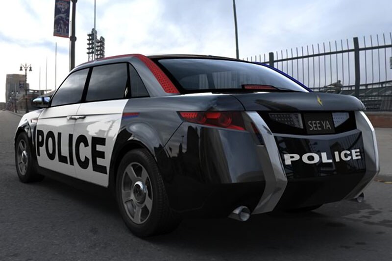 Lotus helpt bij bouw politieauto