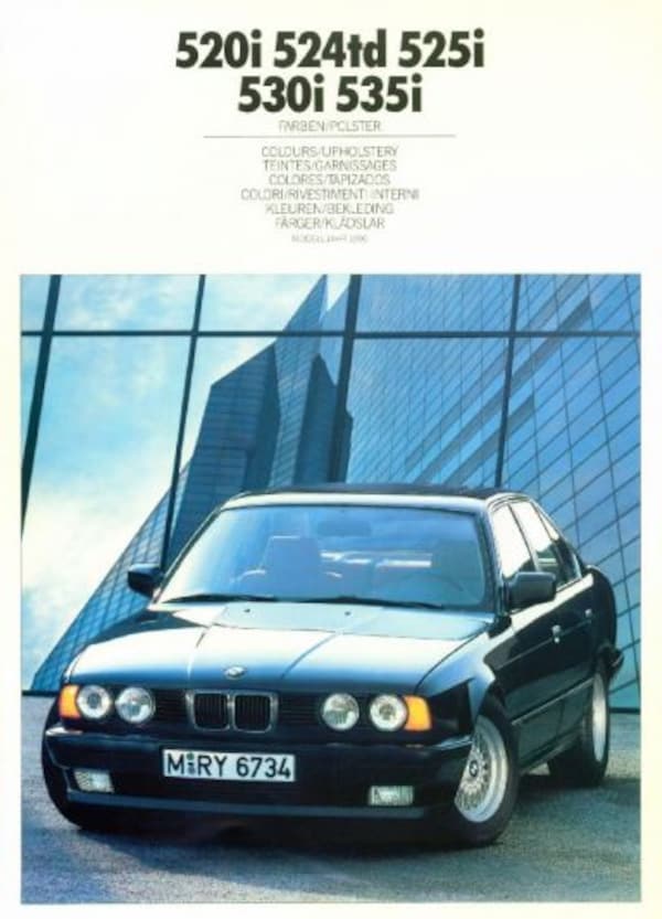 BMW 520i,524td,525i,530i,535i 