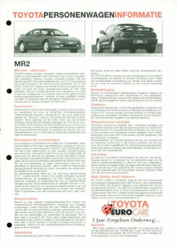 Toyota Mr2 Mr2