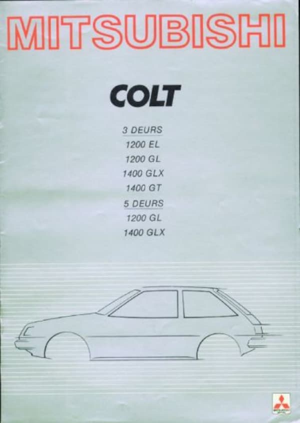 Mitsubishi Colt El,gl,aut,glx,gt