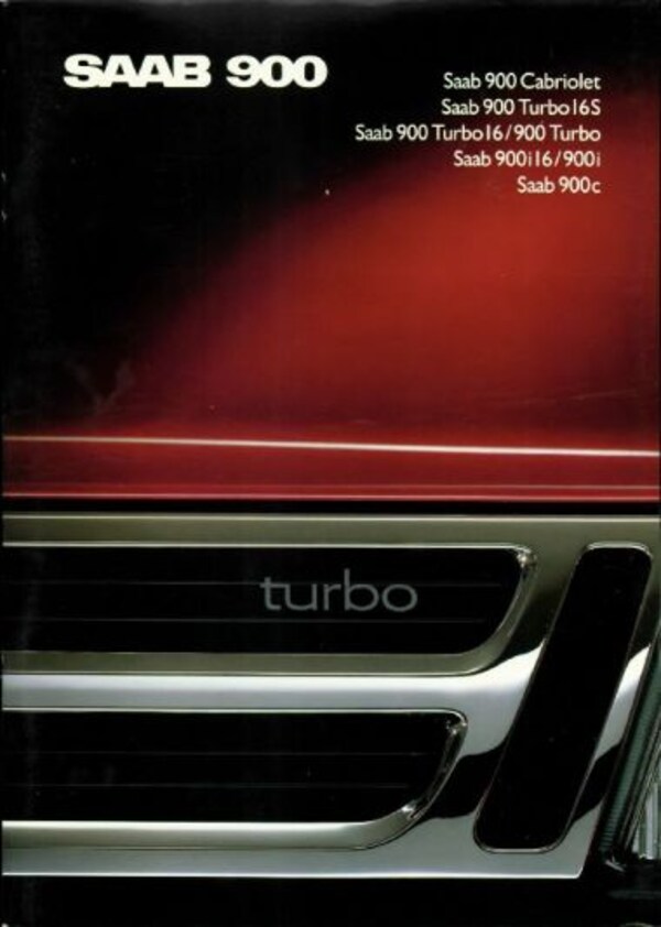 Saab 9.009.000 Cabriolet,turbo 16s,turbo 16,turbo,