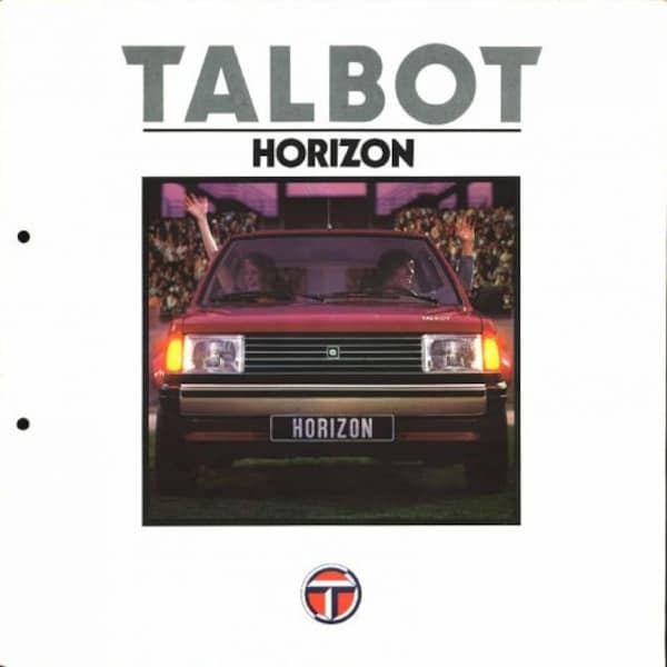 Talbot Horizon Ls,gl,gls,sx