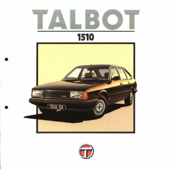 Talbot Simca 1510 Sx Ls,gl,gls,sx
