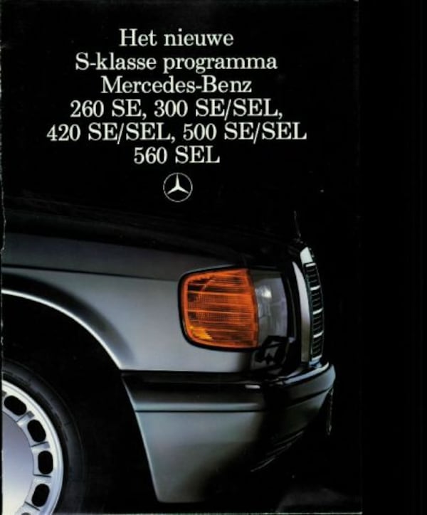 Mercedes-benz S Serie 260 Se,300 Se,300 Sel,420 Se