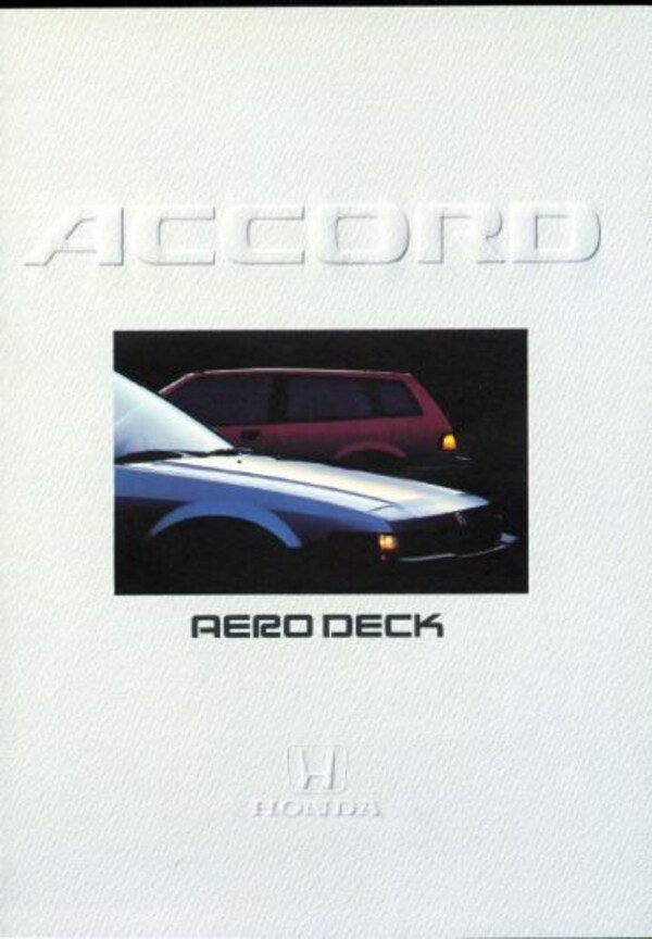 Honda Accord Aero Deck