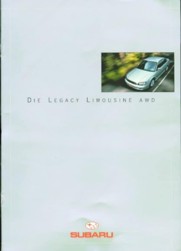 Subaru Legacy Limousine Gx,