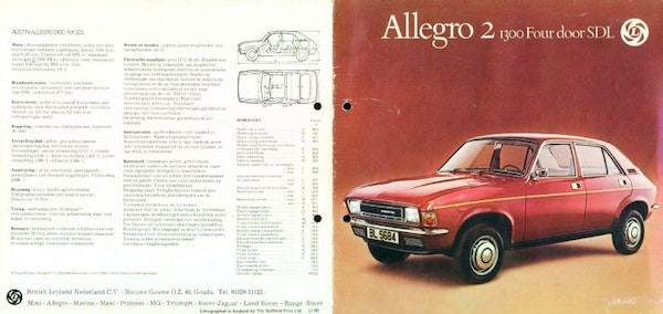 Austin Allegro 2 1300 Sdl