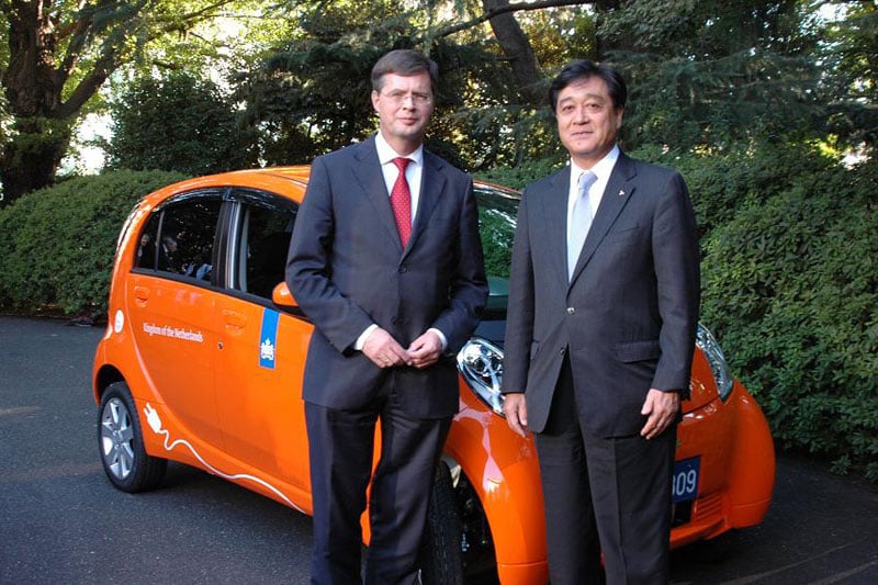 Premier Balkenende met Osamu Masuko