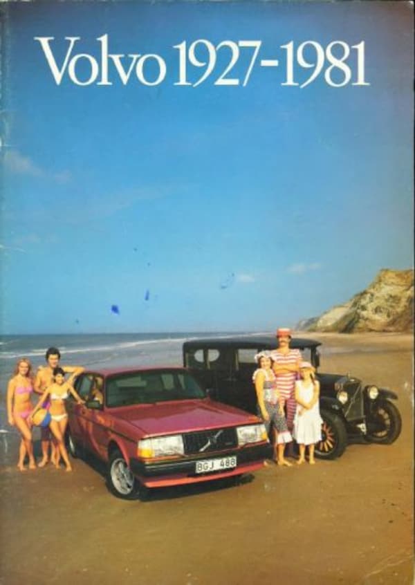 Brochure Volvo historie