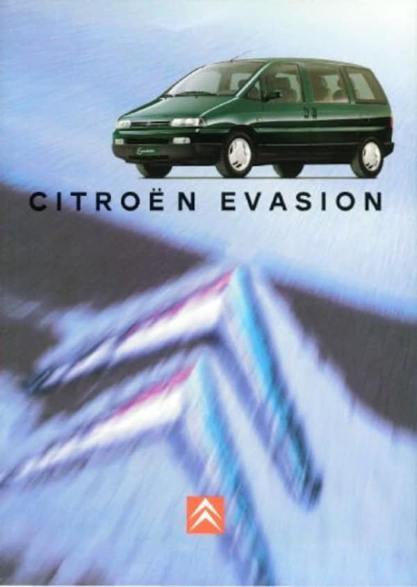 Brochure Citroën Evasion 1996
