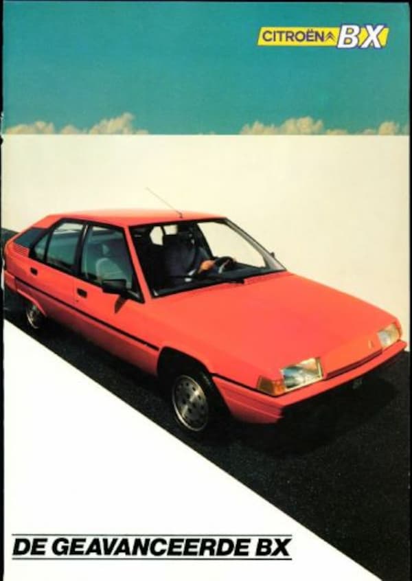 Brochure Citroën BX 1983