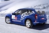 Dacia Duster ijsracer al klaar 