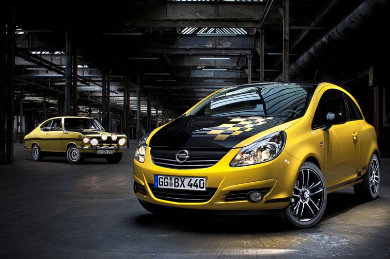 Opel Corsa als eerbetoon aan snelle Kadetts