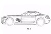 Mercedes-Benz SLS Roadster gelekt uit patentbureau