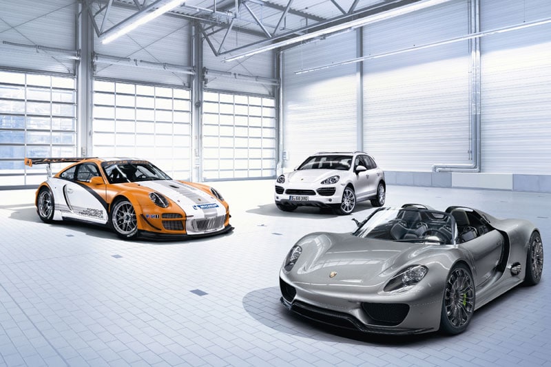 'Porsche neemt 918 Coupé mee naar Detroit'