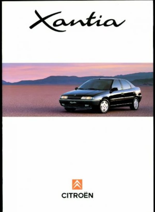 Brochure Citroën Xantia 1994