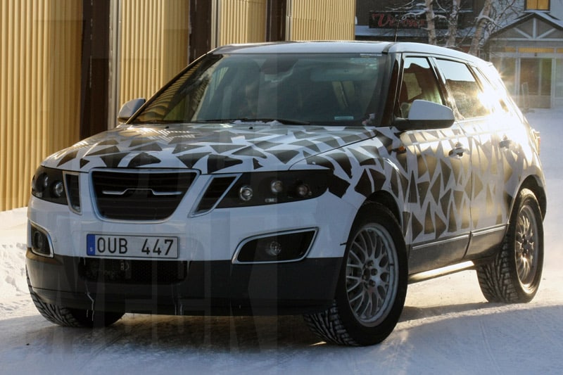Close-up Saab 9-4X