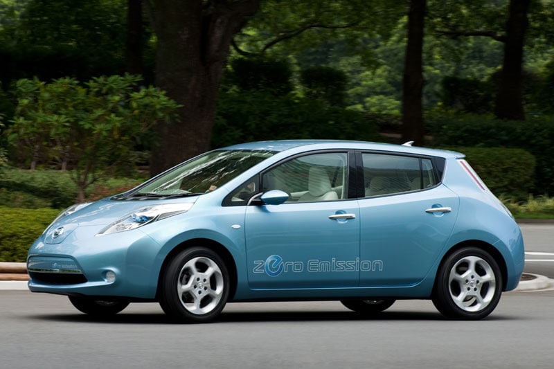Nissan Leaf zoemt rond vanaf oktober 2010