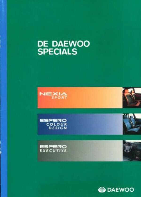 Daewoo Nexia Sport, Espero Colour, Espero Executiv