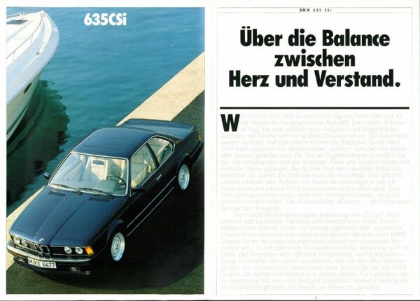 BMW 635csi Kat