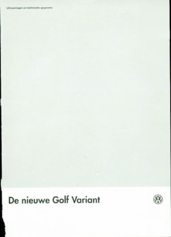 Volkswagen Golf Cl Gl Gt,variant