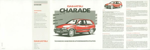 Daihatsu Charade Ts,cs,aut,tx,cx,tx,txfsg