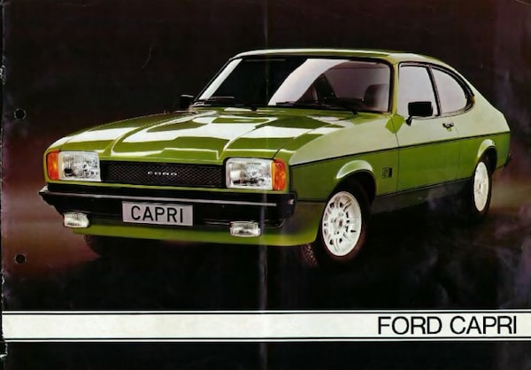 Ford Capri L, Gl, S, Ghia
